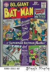 80 Page Giant Magazine #12 © July 1965, DC Comics Batman